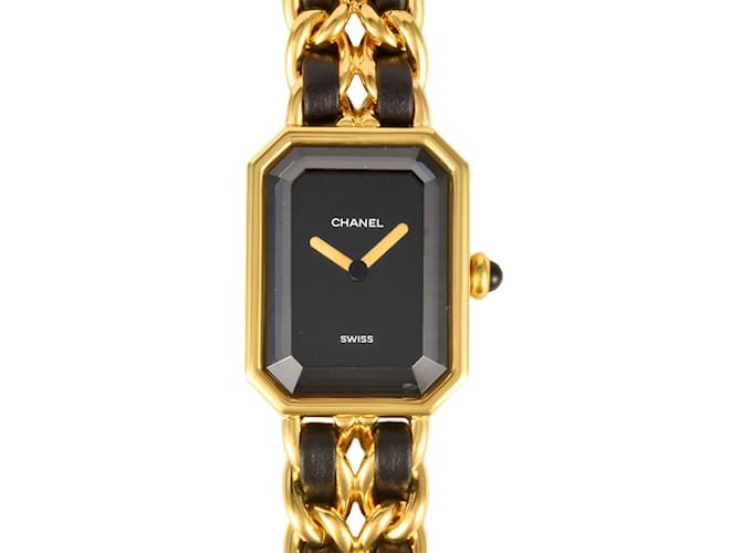 Chanel H0001 Premiere M Size Quartz Wristwatch Black  ref.1455058