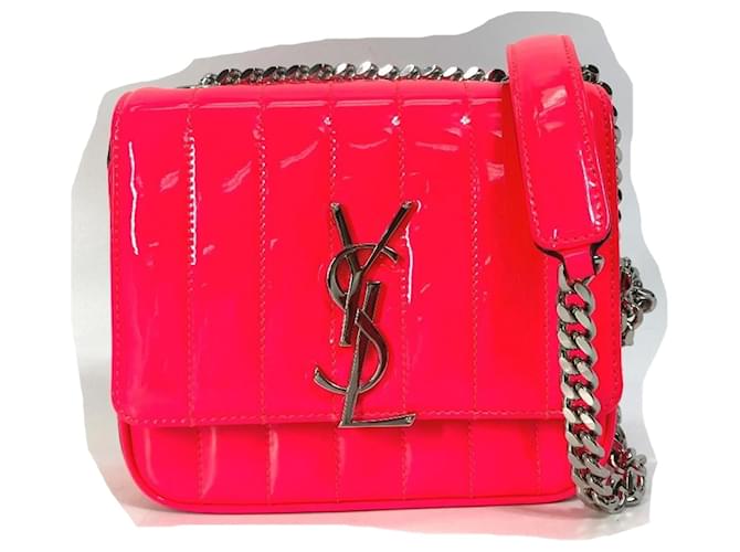 Saint Laurent Glitter Pink Bag Ysl Rosa Tasche Glitter Handbag - Main Image