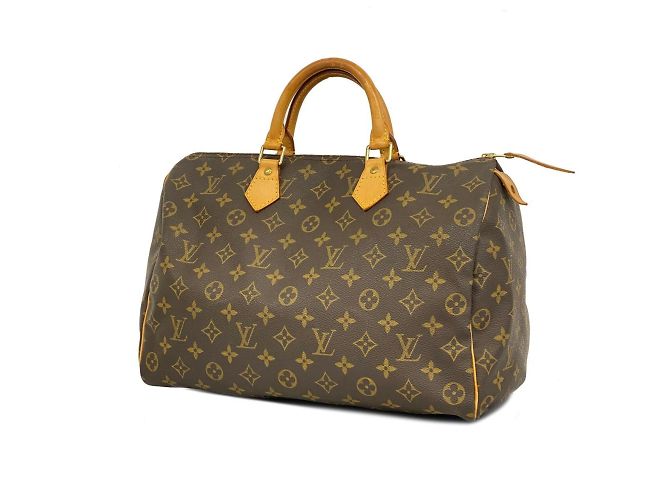 Louis Vuitton Monogram Speedy 35 Handtasche Braun Monogramm 