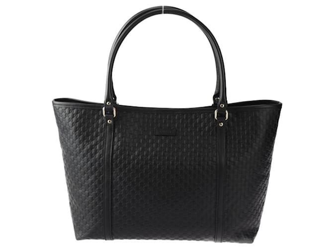 Gucci Micro guccissima Black Leather  ref.1455338