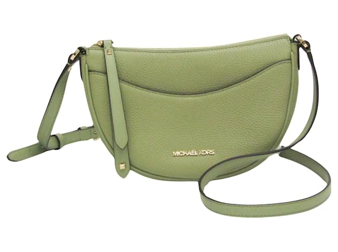 Michael Kors Dover Green Leather  ref.1455388