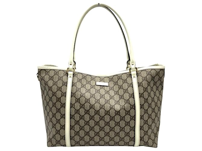 Toile GG Gucci Marron  ref.1455551