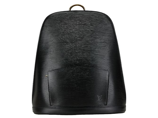 Louis Vuitton Gobelins Cuir Noir  ref.1455557