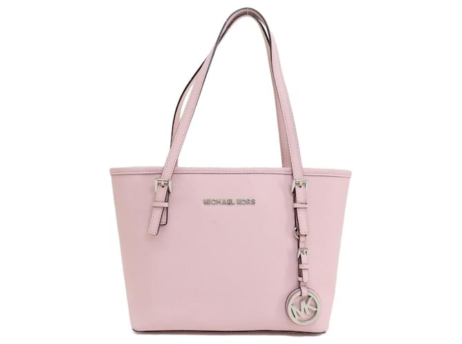 Michael Kors Jet Set Rosa Tela  ref.1455598