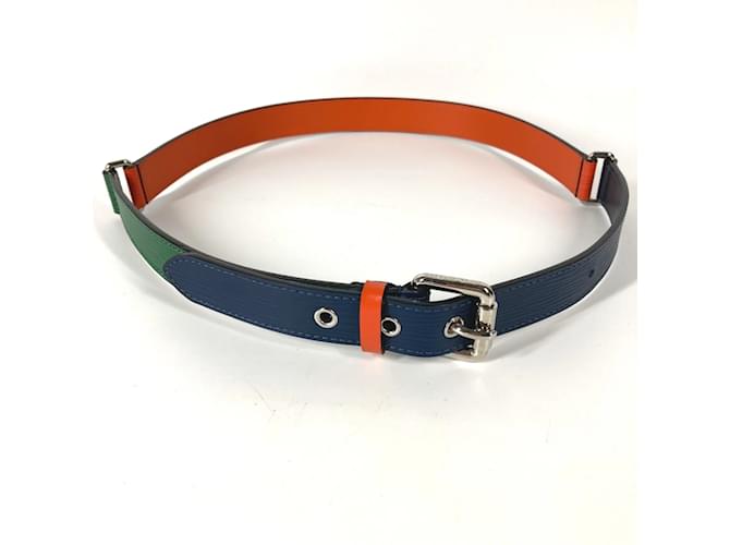 Ceinture Epi Louis Vuitton M9749V Cuir Orange  ref.1455691