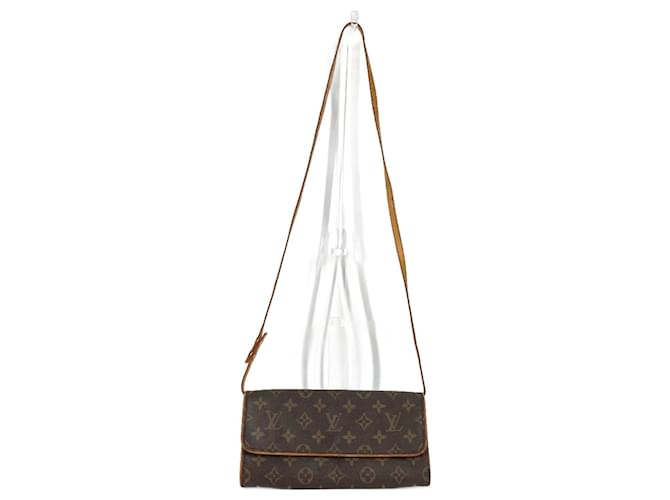 Sac bandoulière Monogram Louis Vuitton Marron  ref.1455721