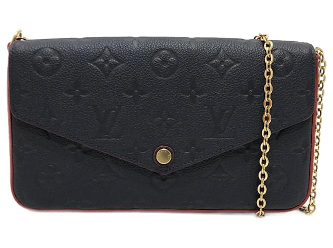 Louis Vuitton M64099 Chain Bag Navy blue  ref.1455741