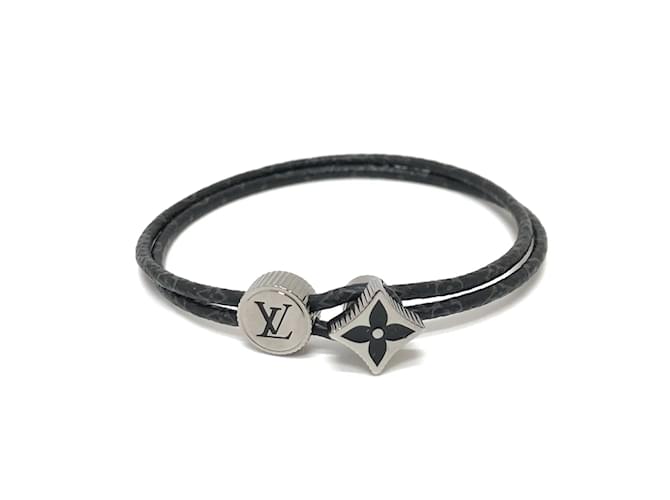 MonogramEclipse Armband M8111D von Louis Vuitton Schwarz  ref.1455755