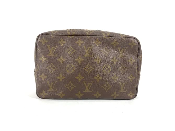 Pochette de maquillage Monogram Louis Vuitton Marron  ref.1455759