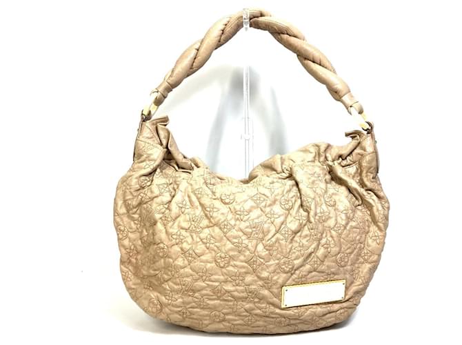 Sac O Lamp Monogram Louis Vuitton Cuir Beige  ref.1455865