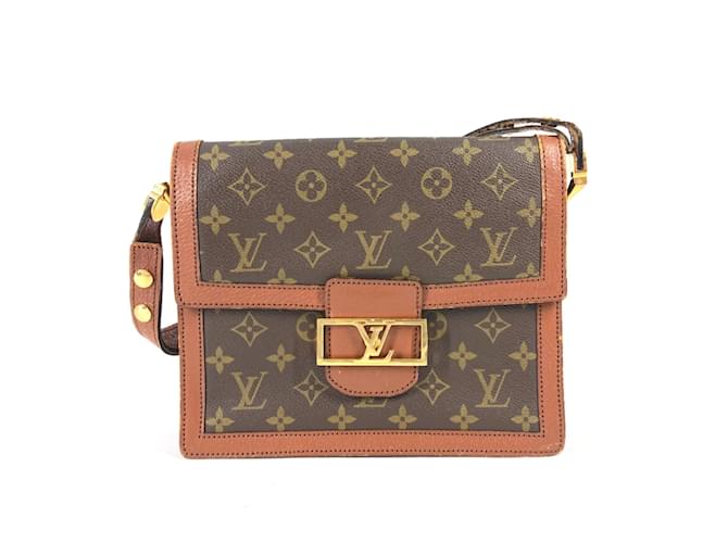 Sac à épaule Monogram Louis Vuitton Marron  ref.1455893