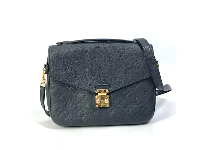 Bolso cruzado Louis Vuitton Monogram Empreinte Negro  ref.1455930