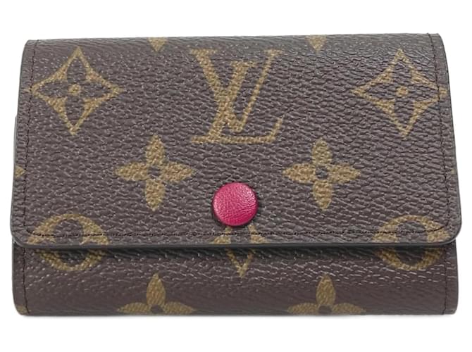 Étui à clés 6 anneaux Monogram Louis Vuitton Marron  ref.1455939