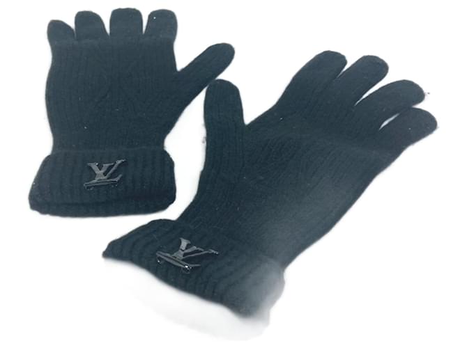 Louis Vuitton M77960 Black Gloves  ref.1455948