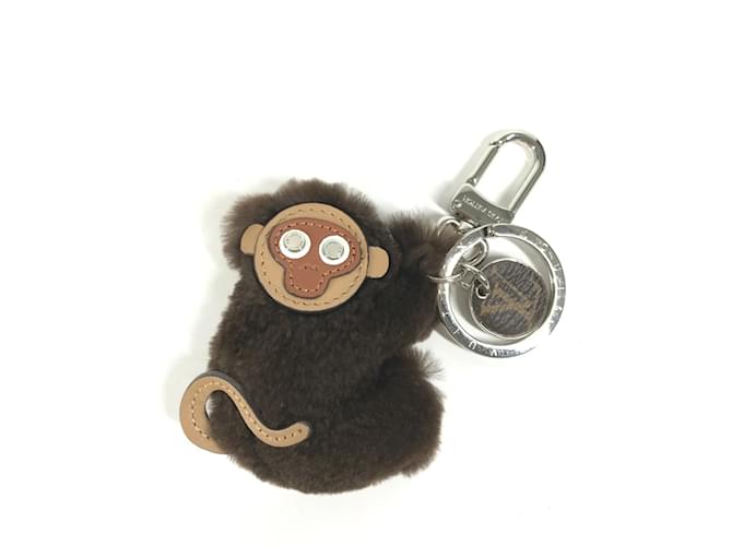 Louis Vuitton MP1997 Monkey Bag Charm Key Holder Brown  ref.1455986