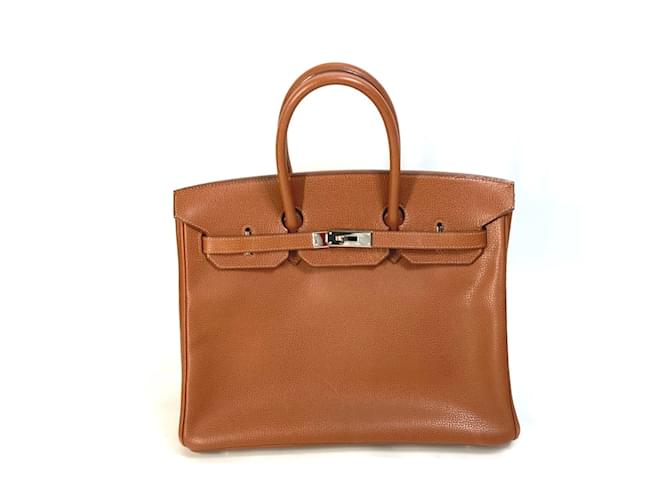 Hermès Hermes Turn Lock Handbag in Noisette Brown  ref.1456014