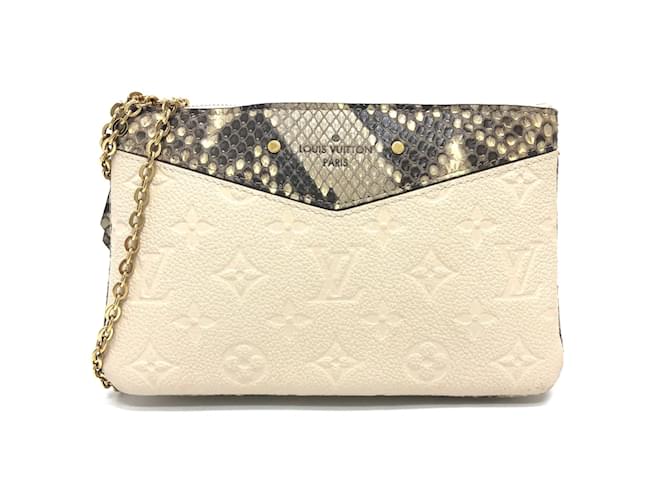 Sac à bandoulière 2 en 1 Louis Vuitton N96322 Cuir Beige  ref.1456072