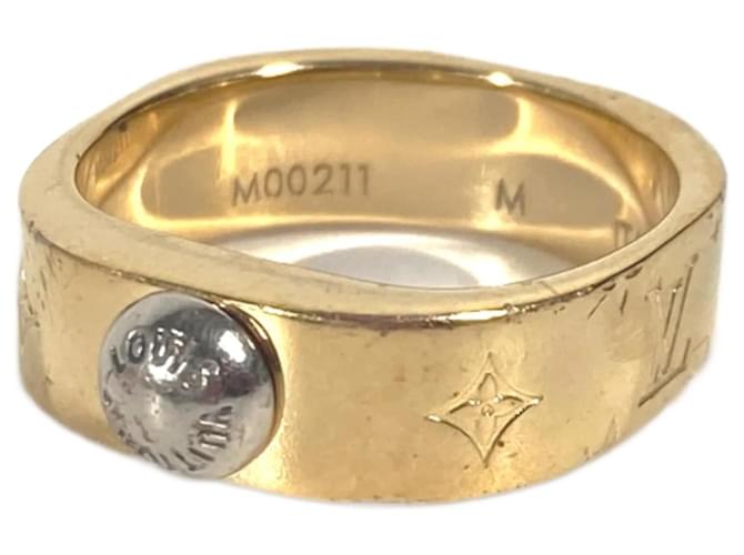 Bague d'accessoires Monogram Louis Vuitton Doré  ref.1456180