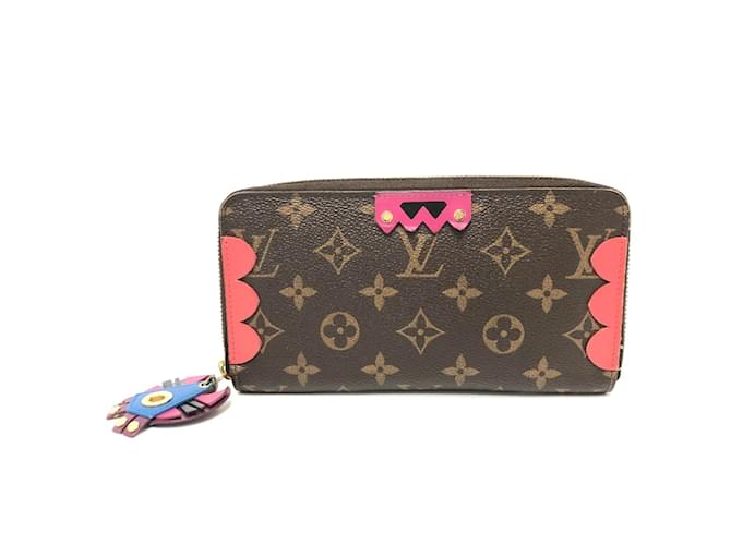 Portefeuille long Monogram M61364 de Louis Vuitton Marron  ref.1456275