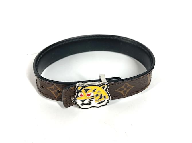 Louis Vuitton M8042D Monogram NIGO Collaboration Bangle Brown  ref.1456323