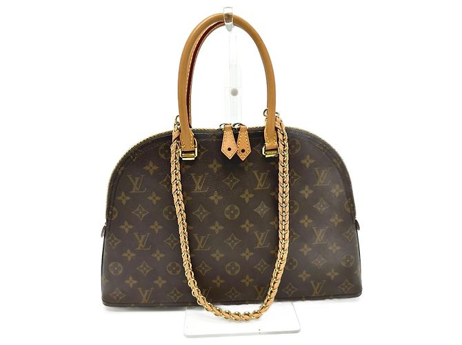 Bolso de Hombro Monogram M44961 de Louis Vuitton Castaño