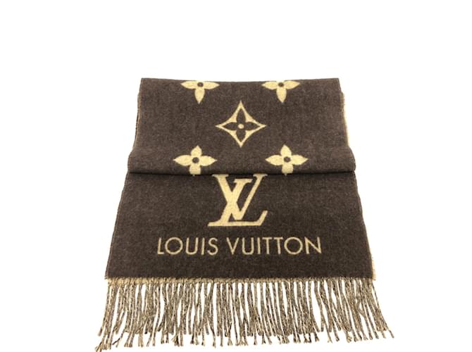 Xale marrom Louis Vuitton  ref.1456514