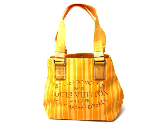 Borsa tote Plan Soleil M94145 di Louis Vuitton Giallo