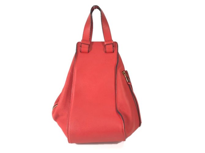 Rote Lederhandtasche Loewe 387.30.N60