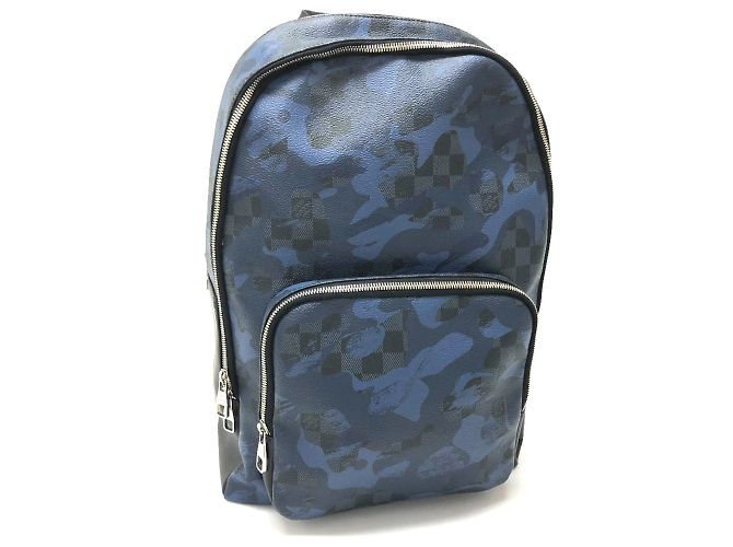 Louis Vuitton N41510 Damier-Cobalt Backpack Blue