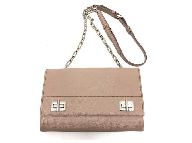 Prada Saffiano Beige Leather  ref.1456721