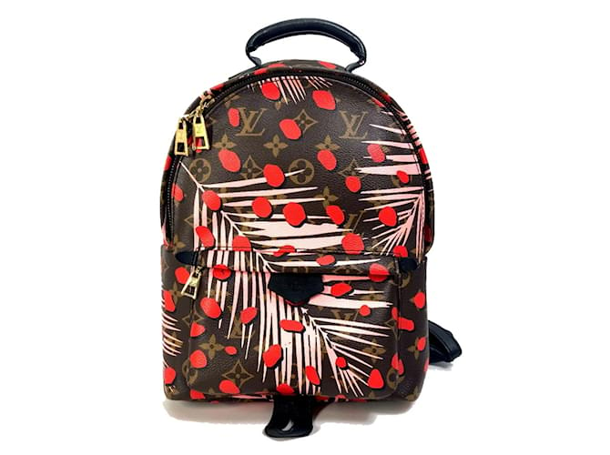 Mochila Monogram Jungle Dot de Louis Vuitton Castaño  ref.1456740