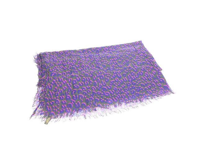 Cachecol roxo Louis Vuitton