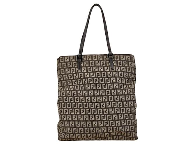 Fendi Zucchino Brown Cloth  ref.1456826