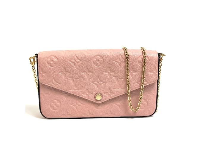 Louis Vuitton Monogram Empreinte Shoulder Bag Pink  ref.1456829