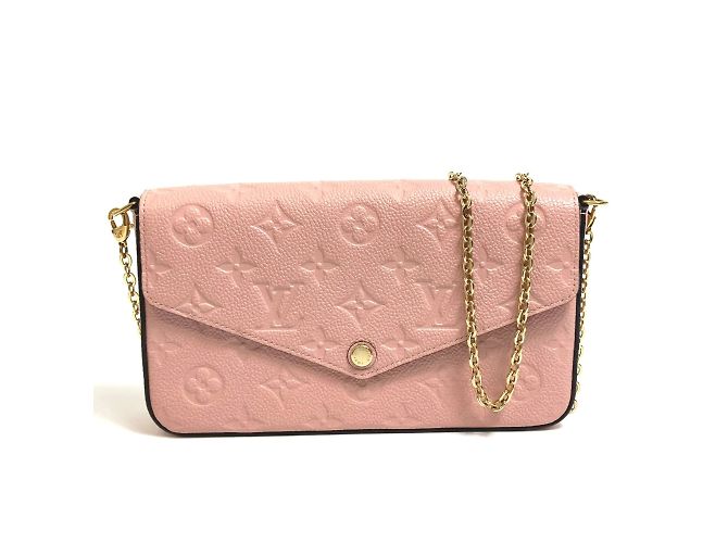 Monogram Empreinte Schultertasche von Louis Vuitton Pink ref