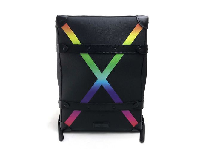 Mochila Louis Vuitton Taiga Rainbow Negro