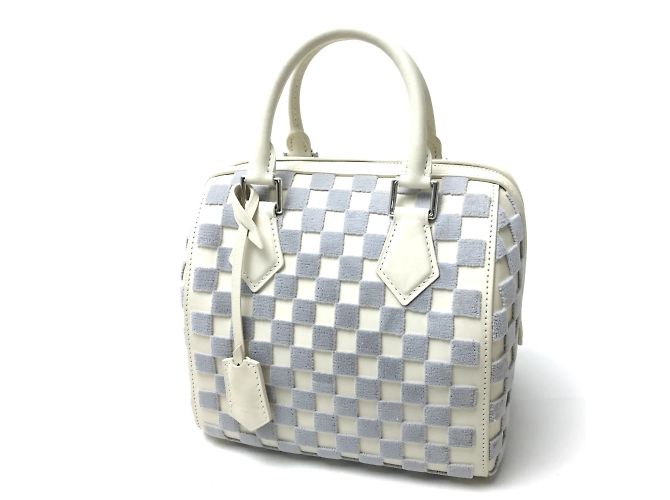 Bolsa Damier-Azur M48909 da Louis Vuitton Branco