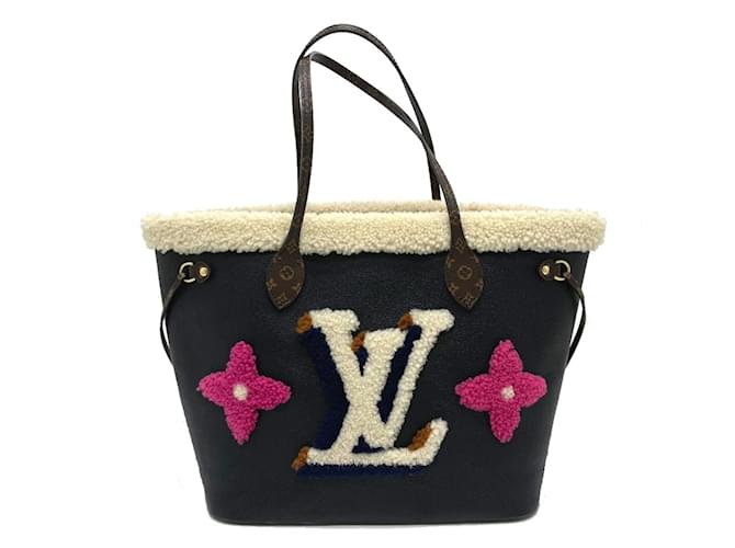 Mokomoko Tote Bag M56960 von Louis Vuitton Schwarz Leder ref  