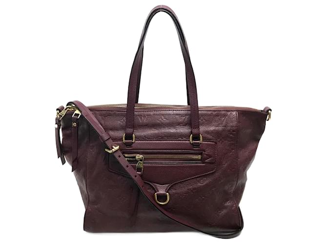 Louis Vuitton Monogram Empreinte Shoulder Bag Brown ref.1456948 