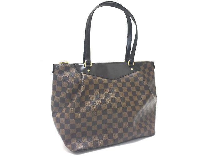 Bolso de Hombro Damier N41103 de Louis Vuitton Castaño