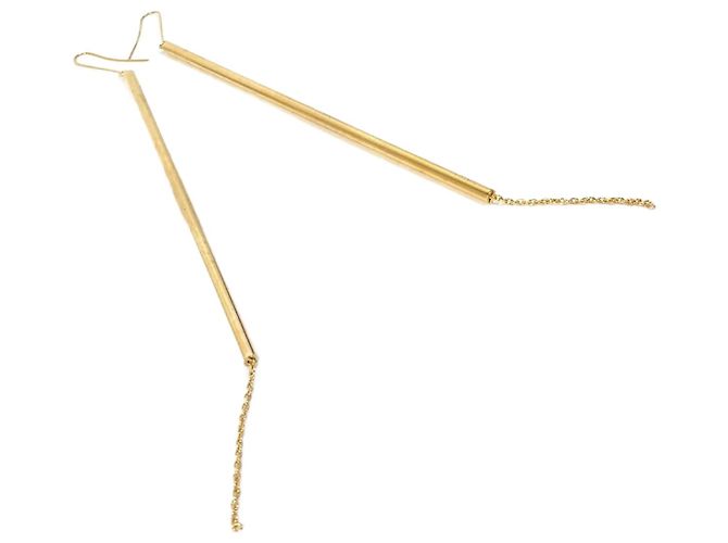 Pendientes de oro laminado Loewe Dorado