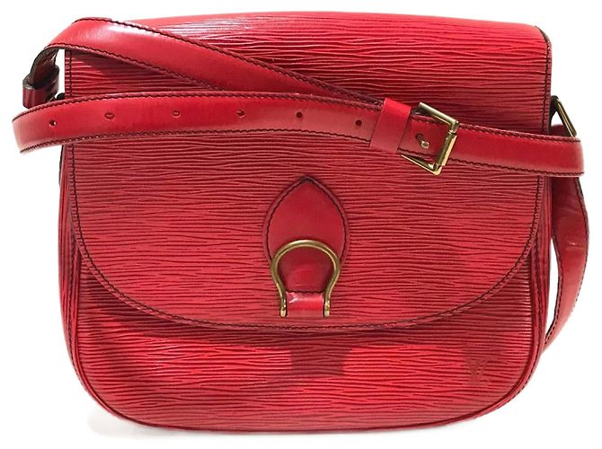 Bolsa de Ombro Epi Louis Vuitton Vermelho