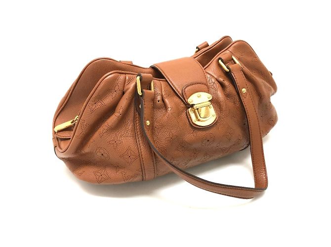 Borsa a Spalla Mahina Louis Vuitton Marrone