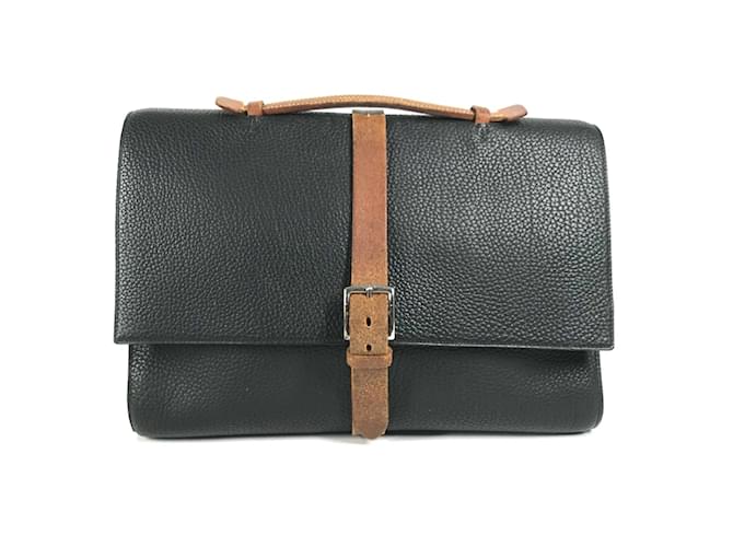 Hermès Hermes Black Briefcase  ref.1457158