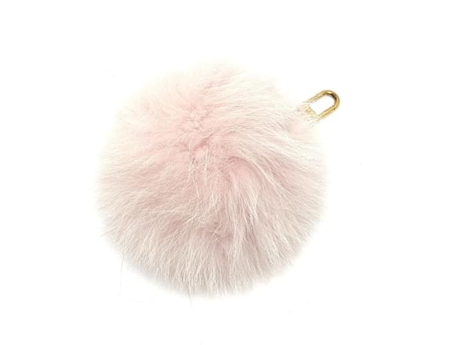 Louis Vuitton M67371 Fluffy Bag Charm Pink  ref.1457181