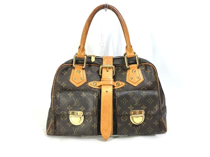 Bolsa Tote Monograma Louis Vuitton Marrom  ref.1457193