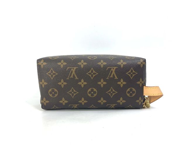 Louis Vuitton Monogram Brush and Spray Pouch Set Brown