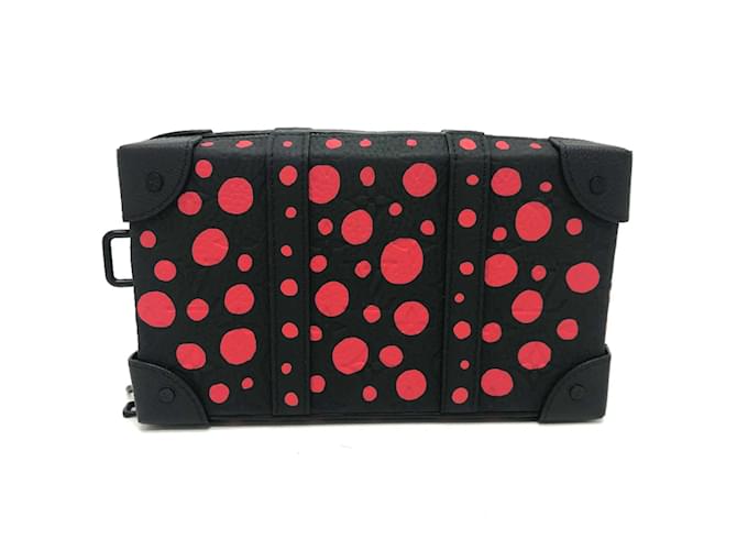 Louis Vuitton Monogram Dots Shoulder Bag Black Leather  ref.1457229
