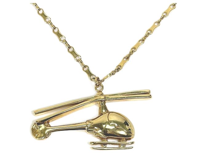 Collana placcata in oro Louis Vuitton D'oro