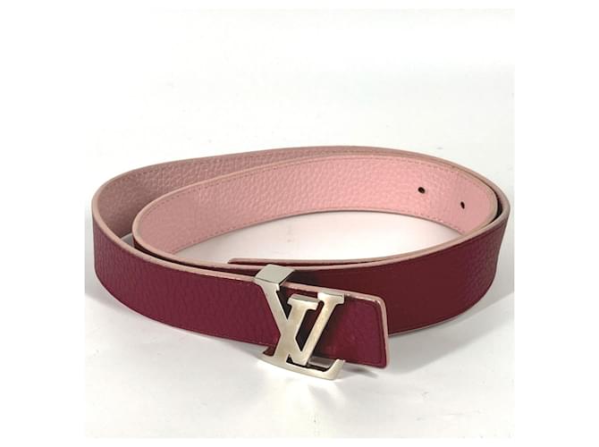 Louis Vuitton M6117W Leather Belt Pink  ref.1457287